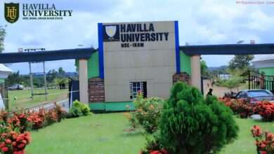 Havilla university Calabar president daughter