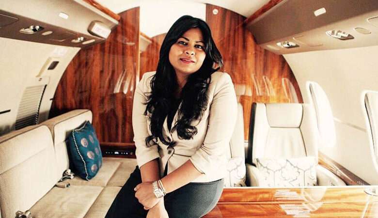 Kanika tekriwal owner of 10 private jet